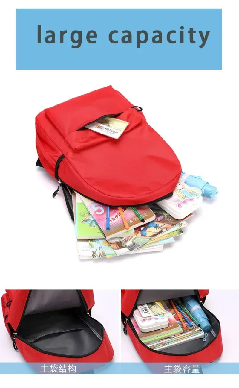 Italian Brainrot Knapsack Large Capacity Backpack Men Cartoon Meme Schoolbag Tung Sahur Funny Fashion Back To School Animal Bags