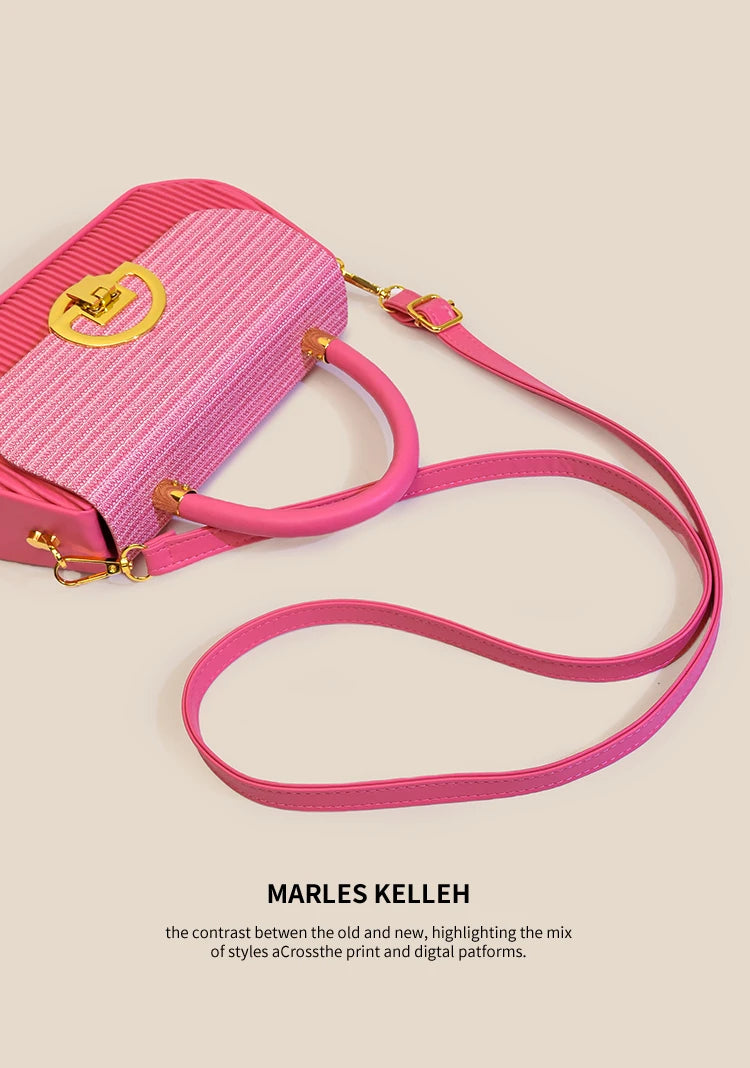 Elegant Leather Classic Tote Bag With Mini Clutch Style And Letter Logo For Best Superstar Show In Paris