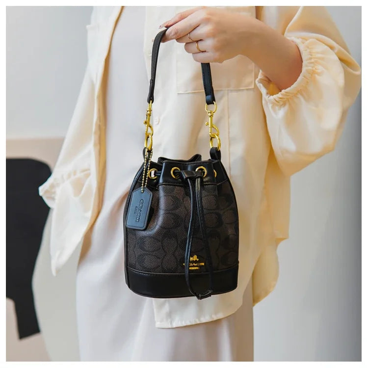 Famous Designer Women's Fashion Leather Tote Bag - Elegant Ladies Shoulder Bag Classic Handbags For Office
