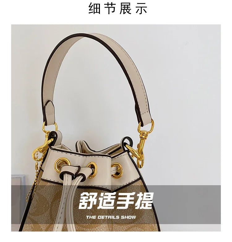 Famous Designer Women's Fashion Leather Tote Bag - Elegant Ladies Shoulder Bag Classic Handbags For Office