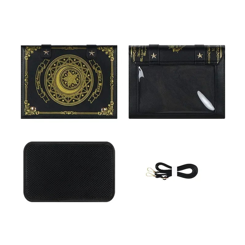 Lolita Y2K Star Moon Magic Book Shoulder Ita Bag  Women's Girls Gothic Vintage Mini Backpacks Fashion Cute Crossbody Handbags