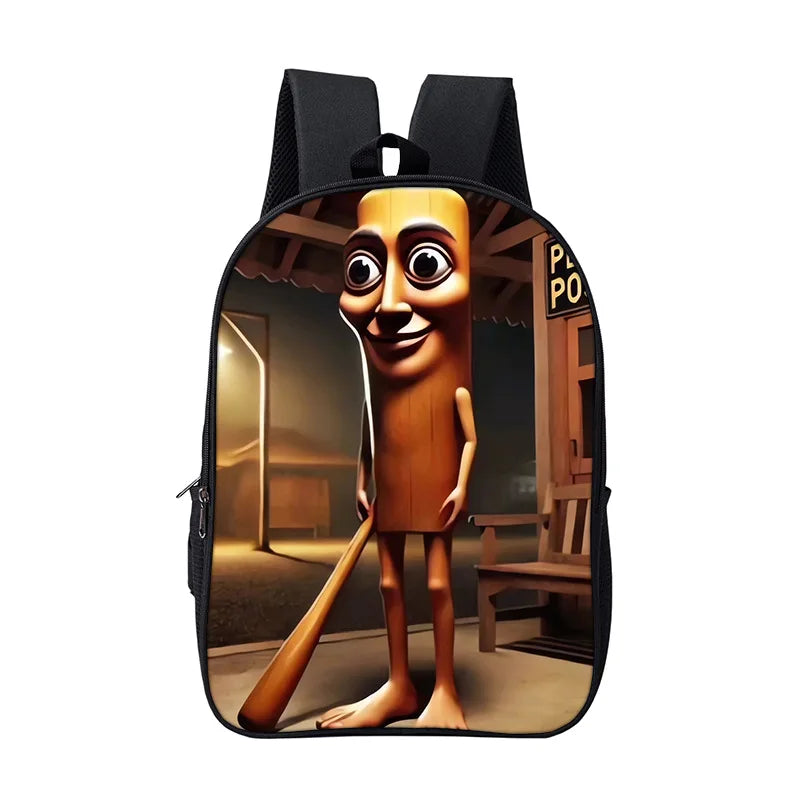 Italian Brainrot Children Backpack Cartoon Anime Game School Bag for Boy Girls Durable and Softback for Books Bag