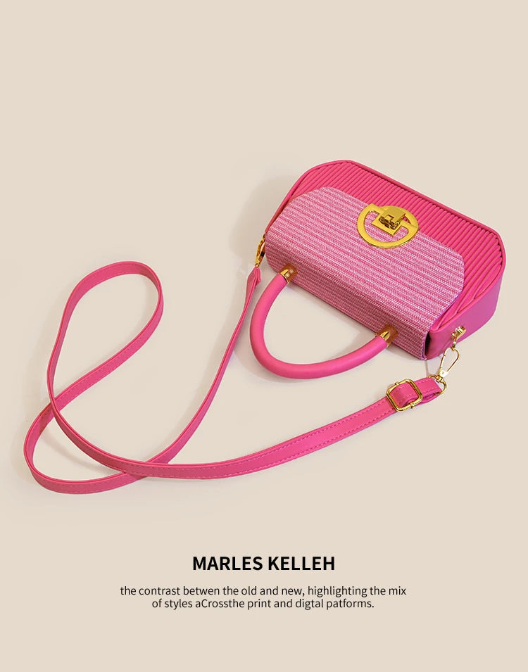 Elegant Leather Classic Tote Bag With Mini Clutch Style And Letter Logo For Best Superstar Show In Paris
