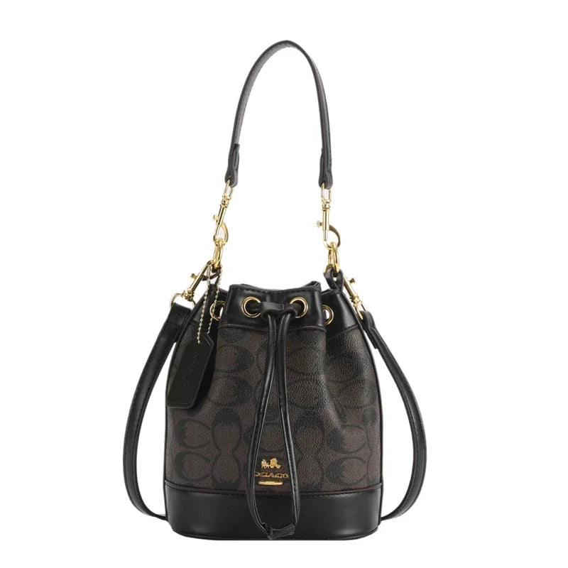Famous Designer Women's Fashion Leather Tote Bag - Elegant Ladies Shoulder Bag Classic Handbags For Office