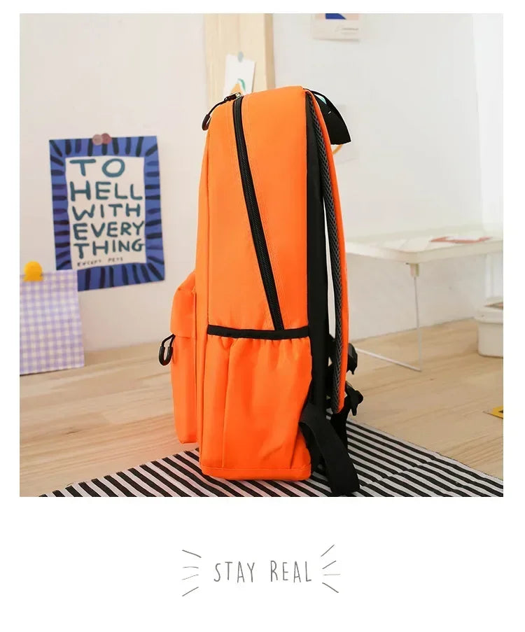 Italian Brainrot Knapsack Large Capacity Backpack Men Cartoon Meme Schoolbag Tung Sahur Funny Fashion Back To School Animal Bags