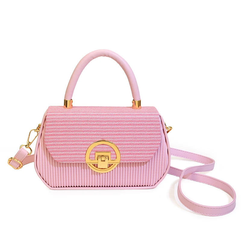 Elegant Leather Classic Tote Bag With Mini Clutch Style And Letter Logo For Best Superstar Show In Paris