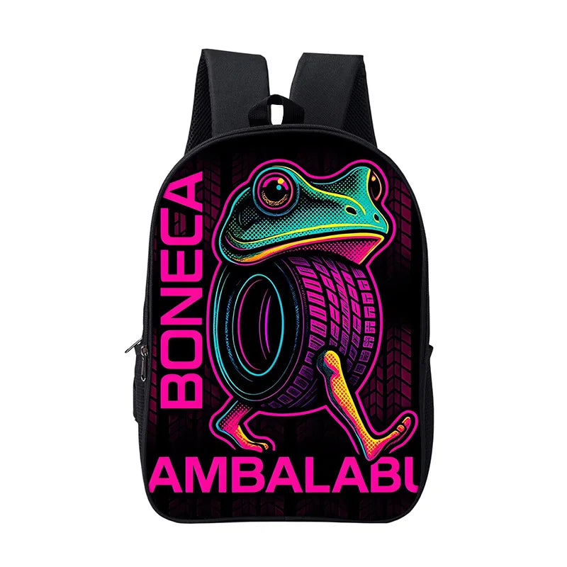 Italian Brainrot Children Backpack Cartoon Anime Game School Bag for Boy Girls Durable and Softback for Books Bag