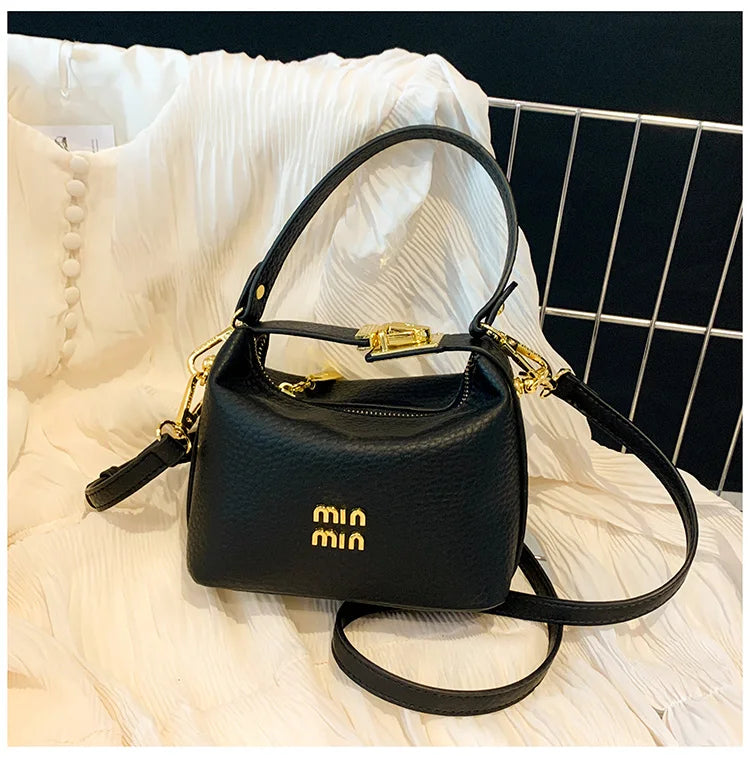 Elegant Minimalist Leather Shopper Bag For Women Featuring Large Capacity And Trendy Casual Crossbody