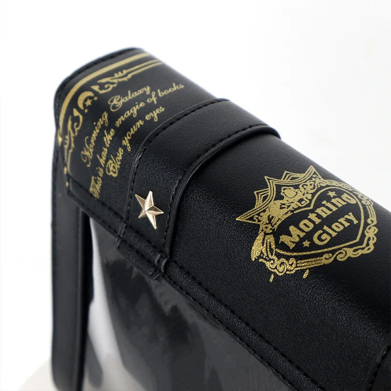 Lolita Y2K Star Moon Magic Book Shoulder Ita Bag  Women's Girls Gothic Vintage Mini Backpacks Fashion Cute Crossbody Handbags