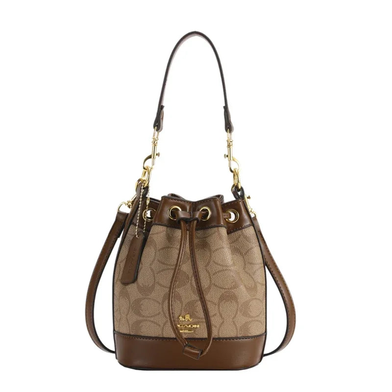 Famous Designer Women's Fashion Leather Tote Bag - Elegant Ladies Shoulder Bag Classic Handbags For Office