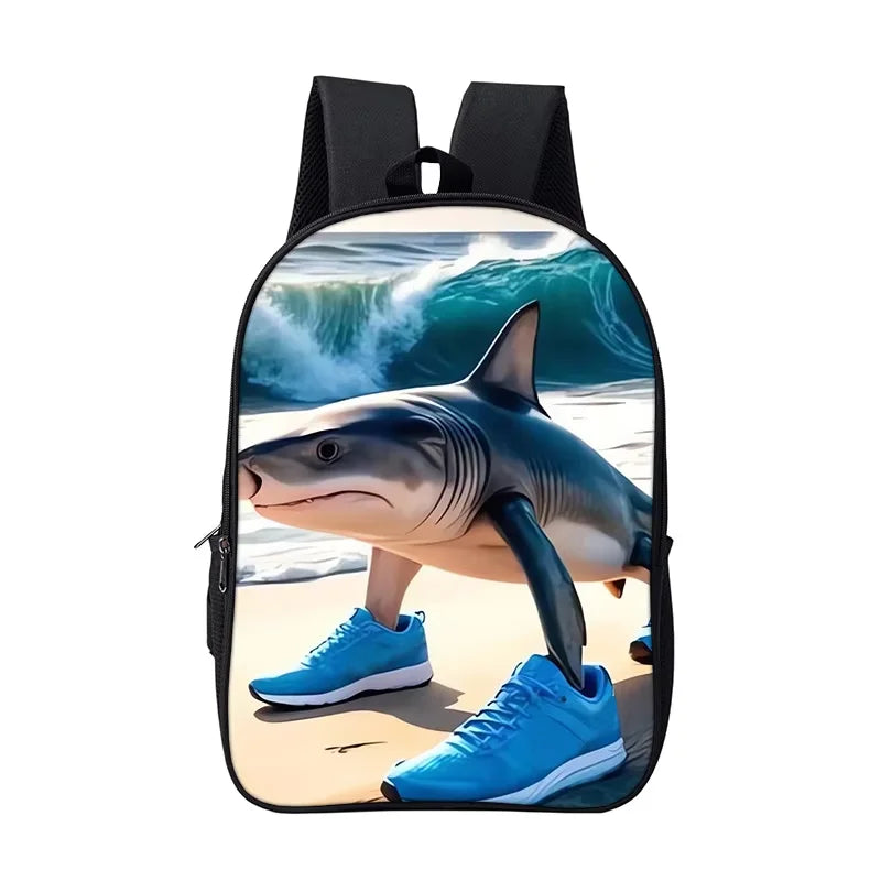 Italian Brainrot Children Backpack Cartoon Anime Game School Bag for Boy Girls Durable and Softback for Books Bag