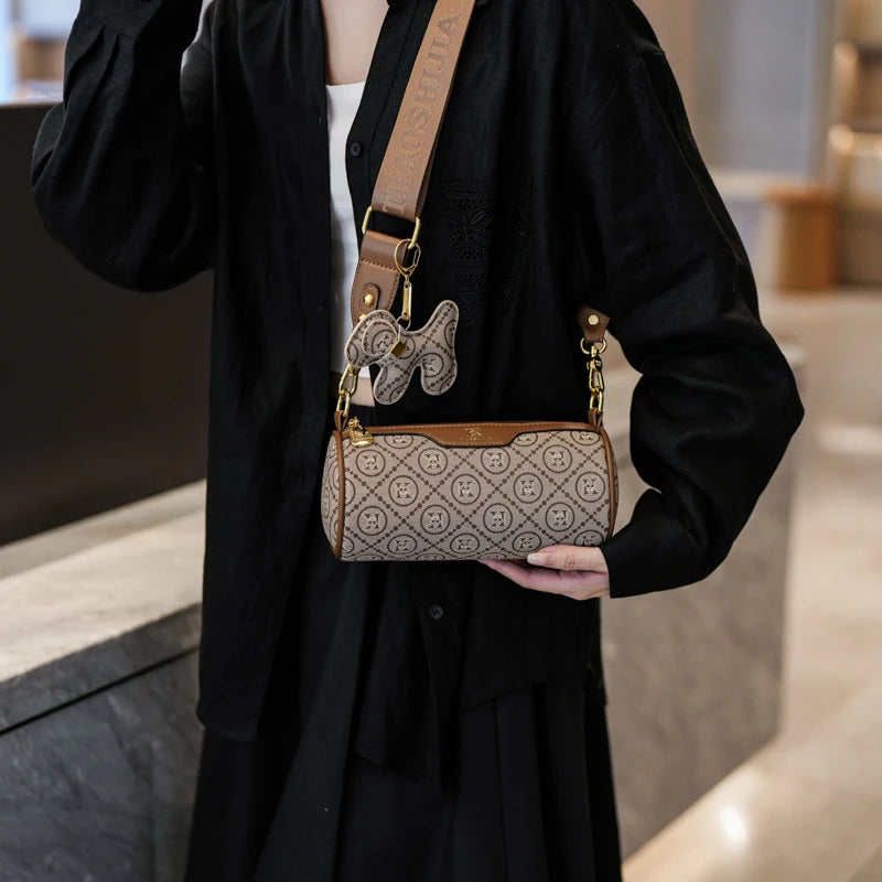 Designer Leather Tote Bag for Ladies Luxury Brand Famous Designer Popular Classic Elegant Women's Handbag Style