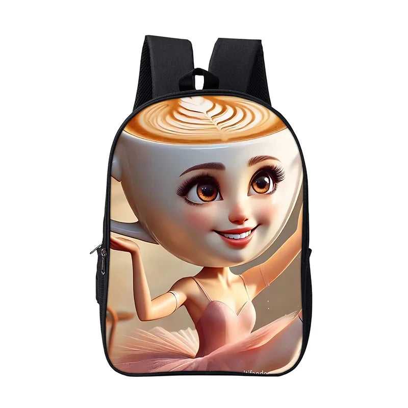 Italian Brainrot Children Backpack Cartoon Anime Game School Bag for Boy Girls Durable and Softback for Books Bag