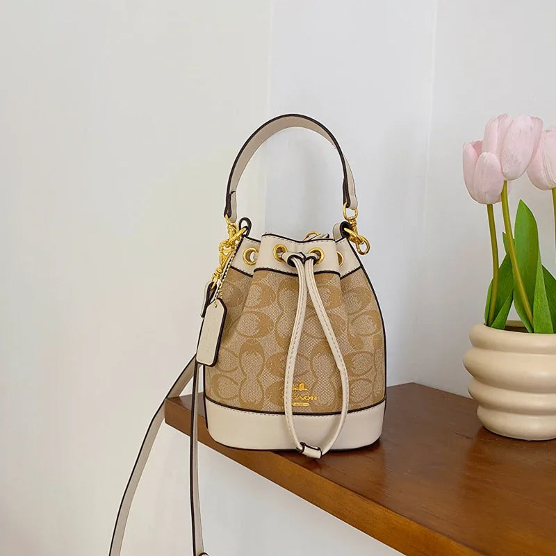 Famous Designer Women's Fashion Leather Tote Bag - Elegant Ladies Shoulder Bag Classic Handbags For Office