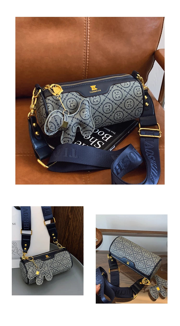 Designer Leather Tote Bag for Ladies Luxury Brand Famous Designer Popular Classic Elegant Women's Handbag Style