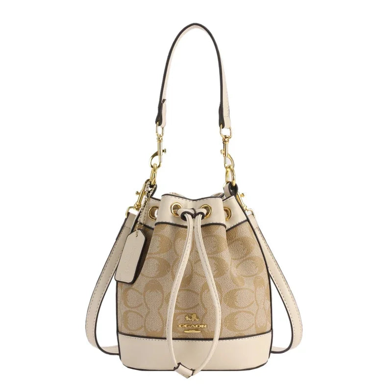 Famous Designer Women's Fashion Leather Tote Bag - Elegant Ladies Shoulder Bag Classic Handbags For Office