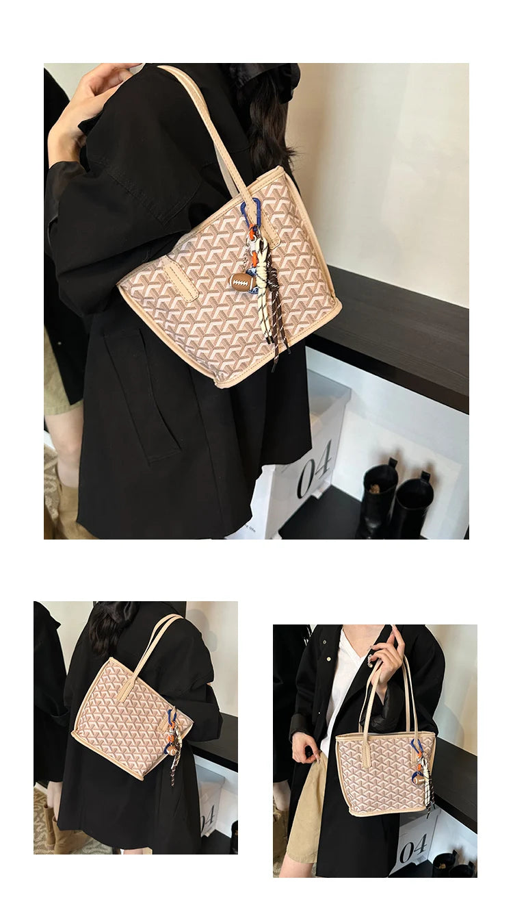 Ladies Tote Bags In Premium Leather, Fashionable Handbag Elegant Classic Style By Famous Brand Designer For Women