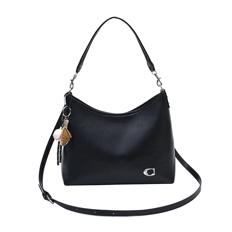 Vintage Tote Bag - Trendy Underarm Shoulder Purse, Lightweight & Spacious, Perfect for Work, Shopping & Travel, Women's Fashion