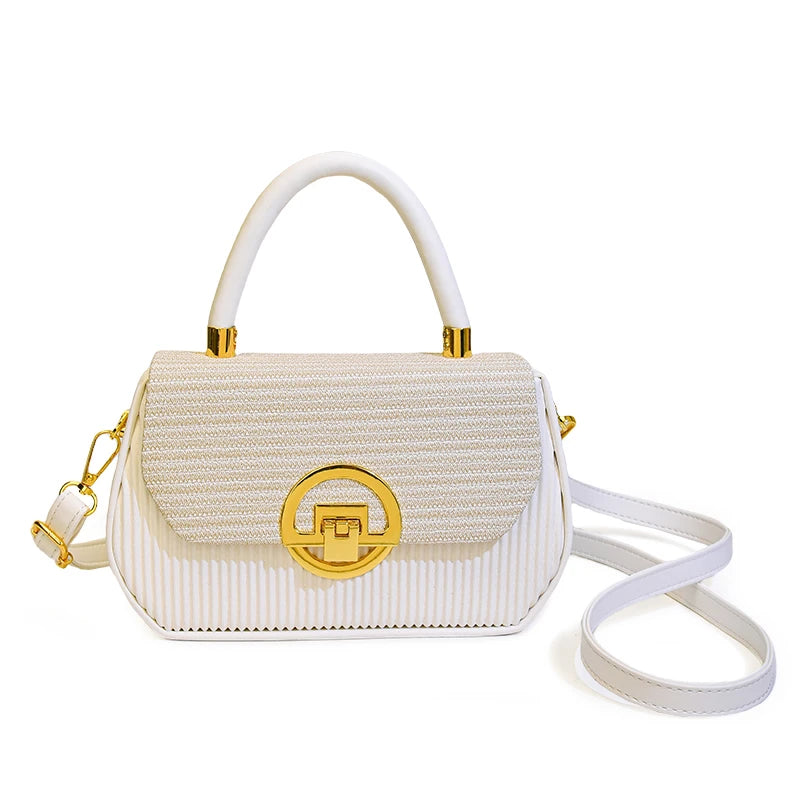 Elegant Leather Classic Tote Bag With Mini Clutch Style And Letter Logo For Best Superstar Show In Paris