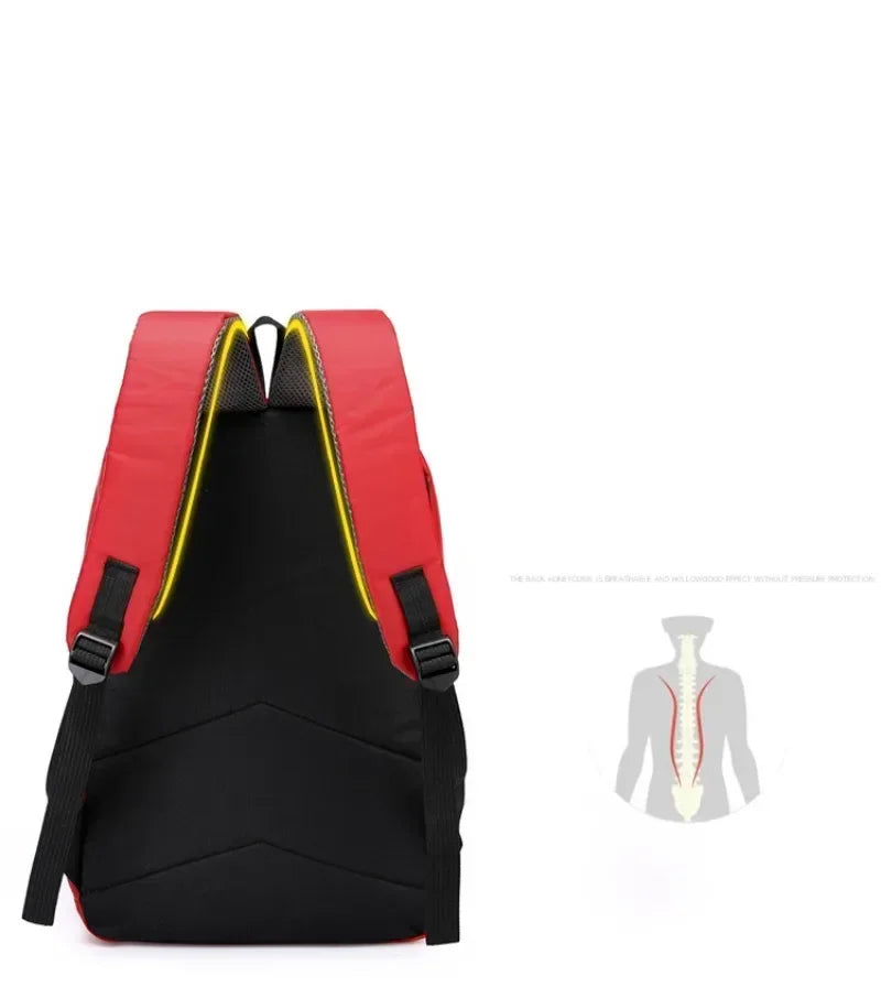 Italian Brainrot Knapsack Large Capacity Backpack Men Cartoon Meme Schoolbag Tung Sahur Funny Fashion Back To School Animal Bags