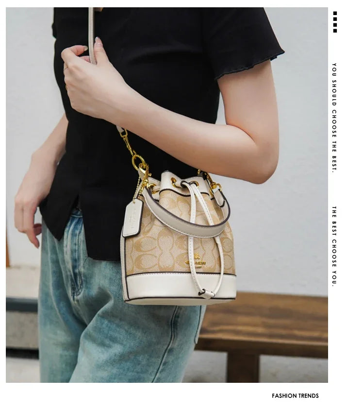 Famous Designer Women's Fashion Leather Tote Bag - Elegant Ladies Shoulder Bag Classic Handbags For Office