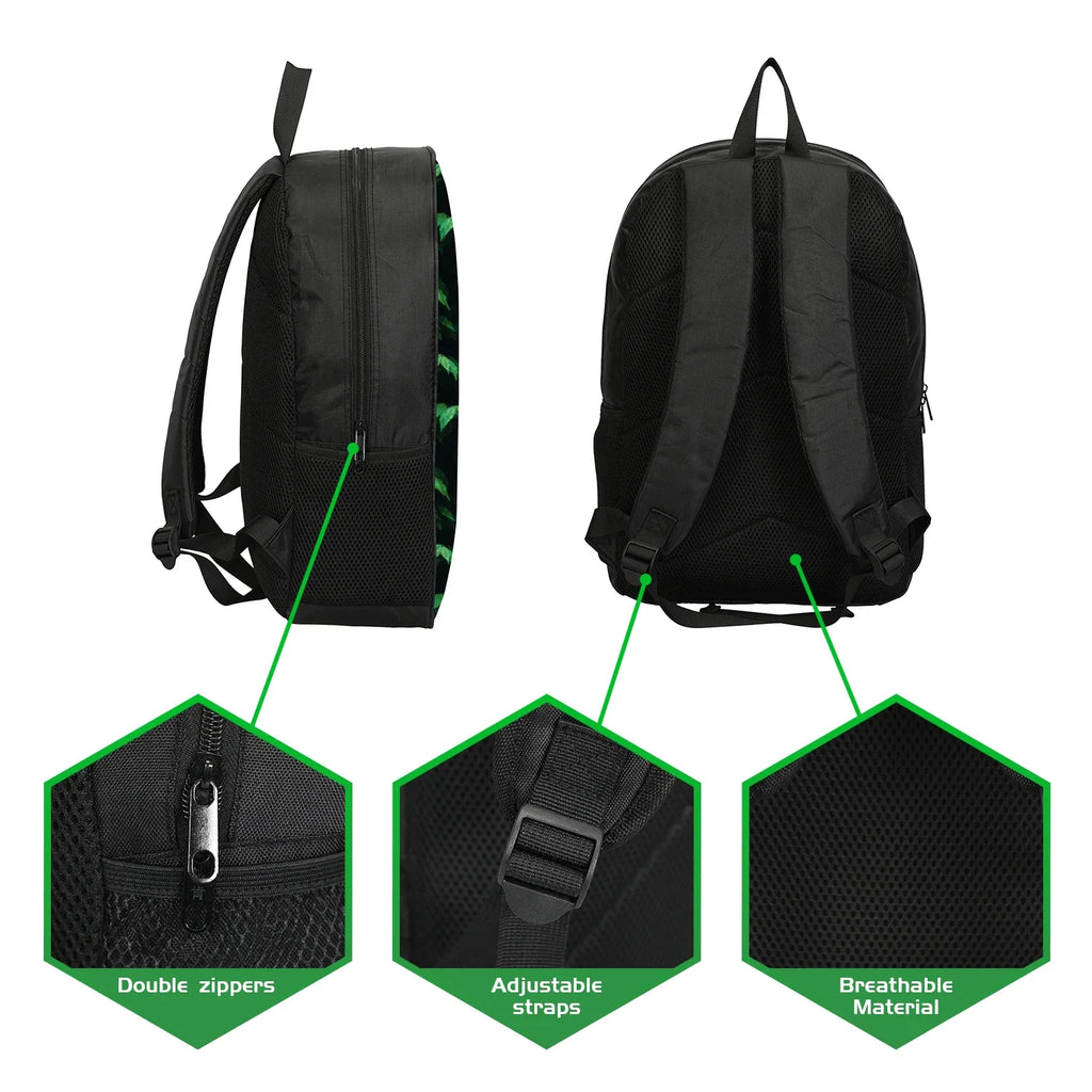 Italian Brainrot Children Backpack Cartoon Anime Game School Bag for Boy Girls Durable and Softback for Books Bag